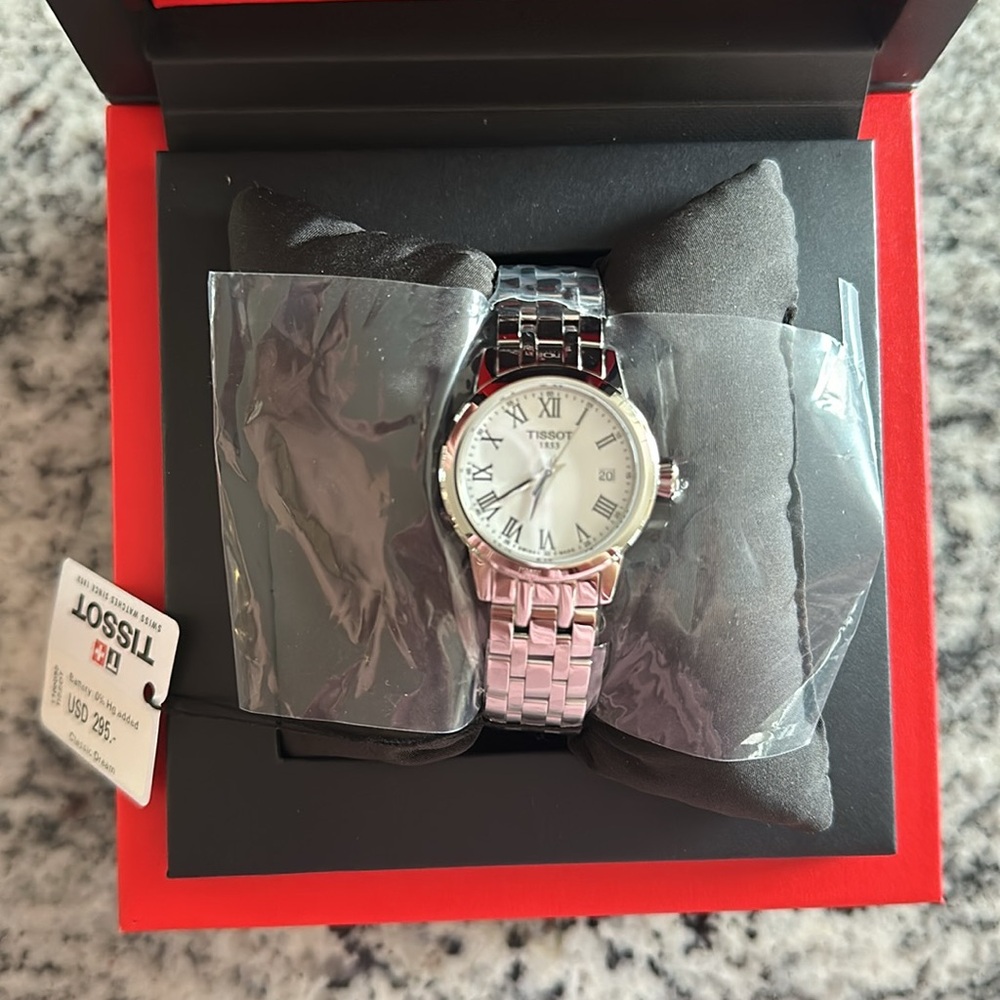 Tissot watch - new with tags